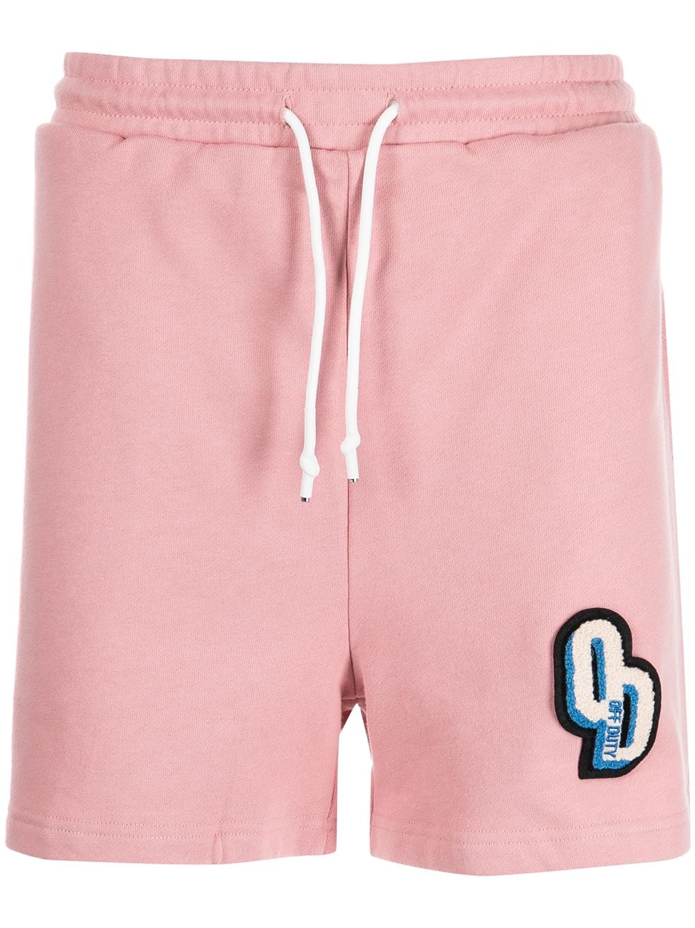 Off Duty ploc rugby shorts - Pink von Off Duty