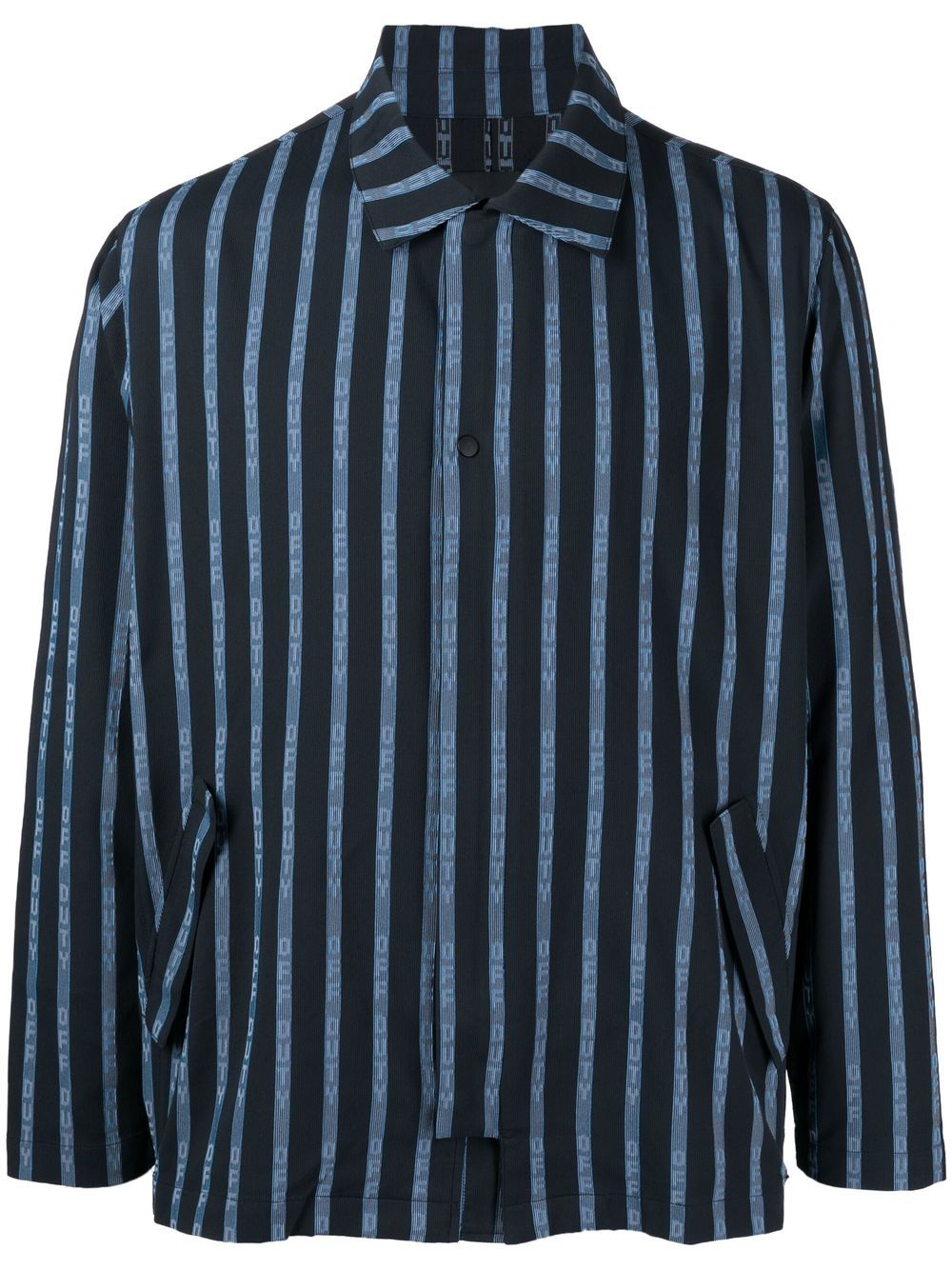 Off Duty stripe detail lightweight jacket - Blue von Off Duty