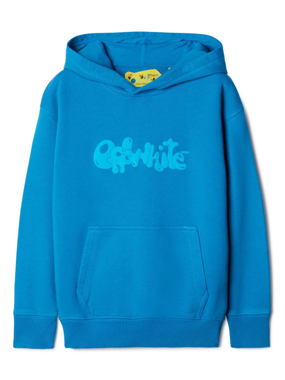 Off-White Kids Arrows Fluid cotton hoodie - Blue von Off-White Kids