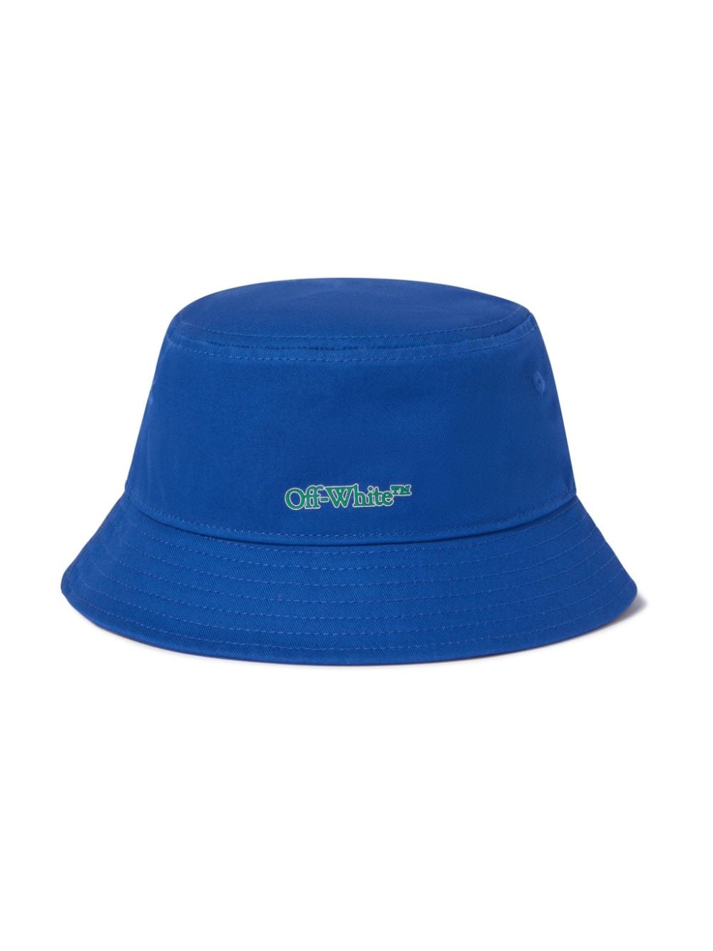 Off-White Kids Big Bookish bucket hat - Blue von Off-White Kids