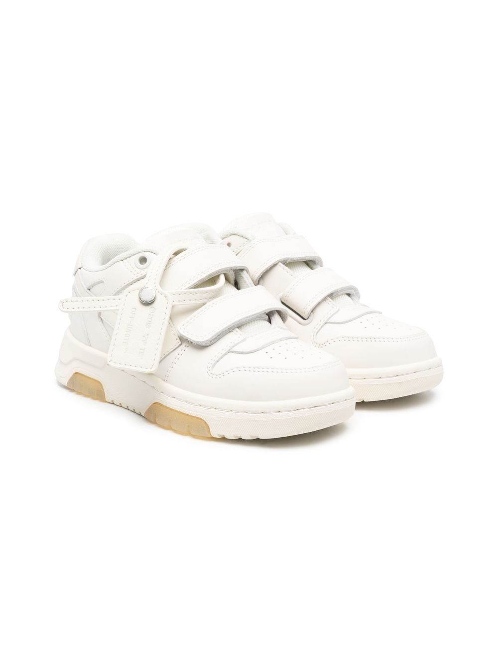 Off-White Kids Out Of Office touch-strap sneakers von Off-White Kids