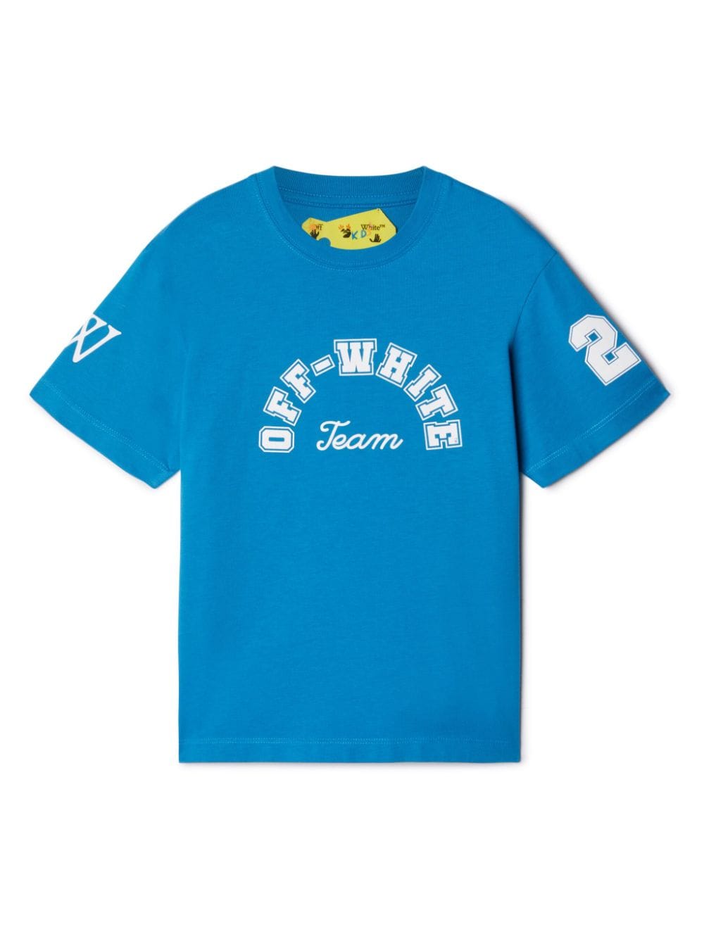 Off-White Kids Team 23 cotton T-shirt - Blue von Off-White Kids