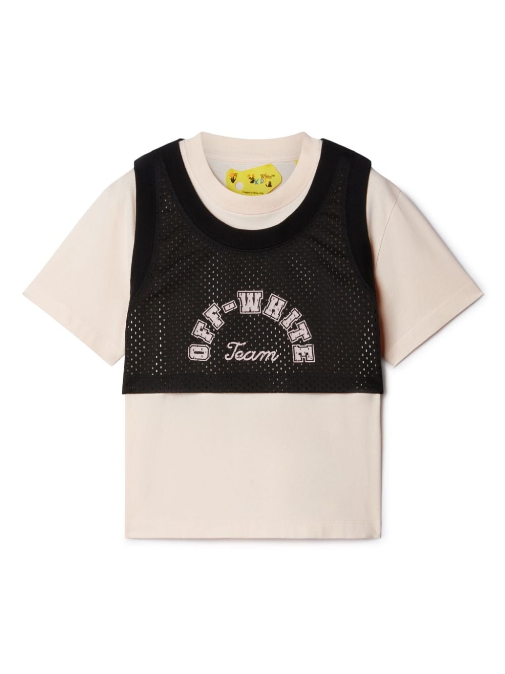 Off-White Kids Team 23 double-layer T-shirt - Pink von Off-White Kids