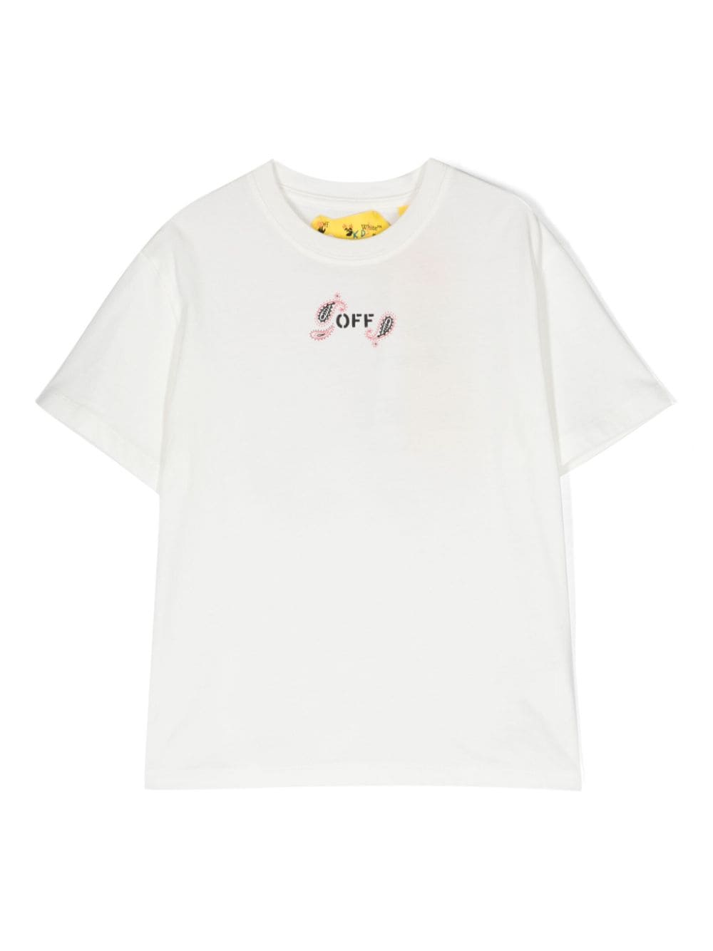 Off-White Kids bandana-print cotton T-shirt von Off-White Kids