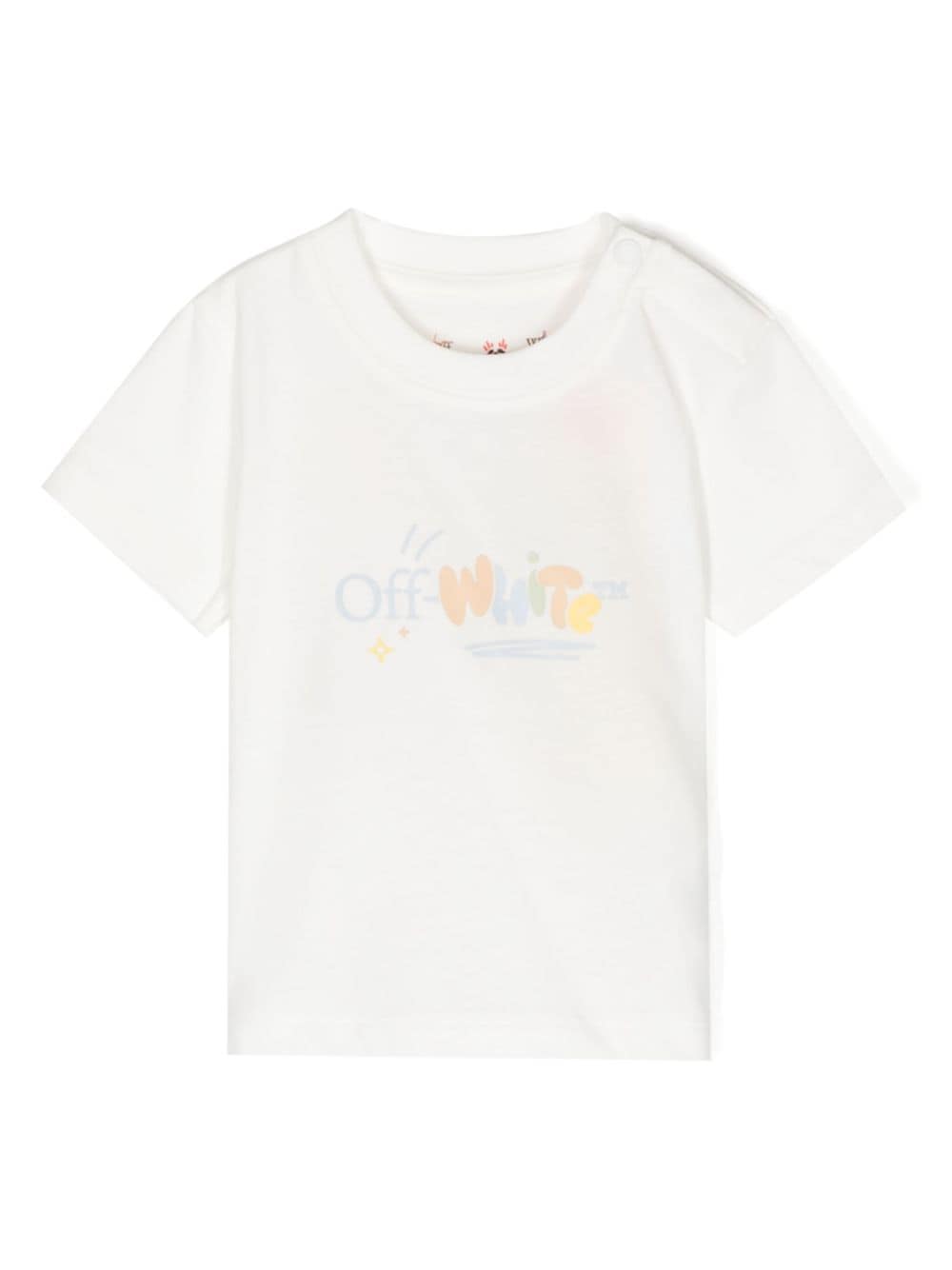 Off-White Kids logo-print cotton T-shirt von Off-White Kids