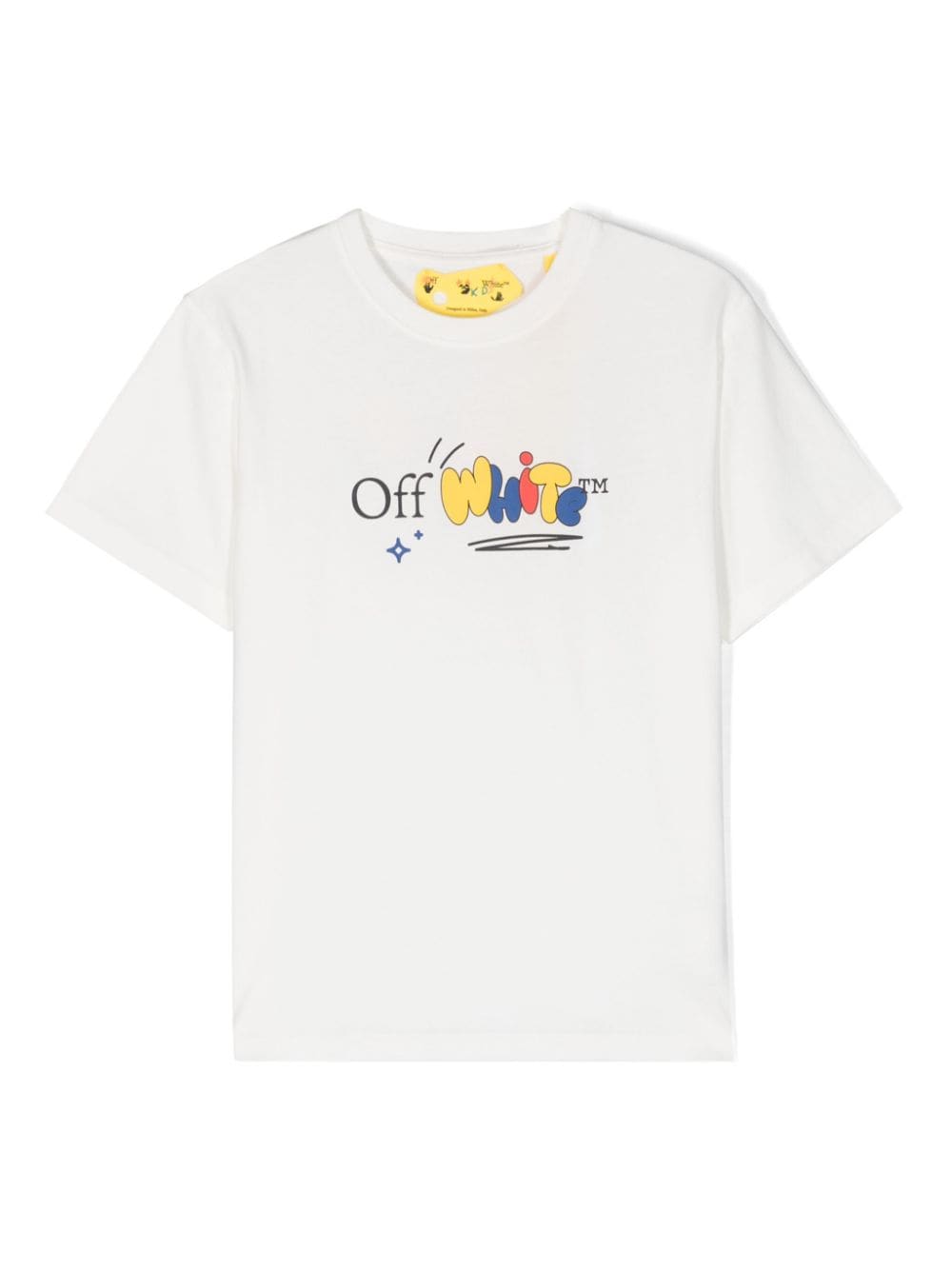 Off-White Kids logo-print cotton T-shirt von Off-White Kids