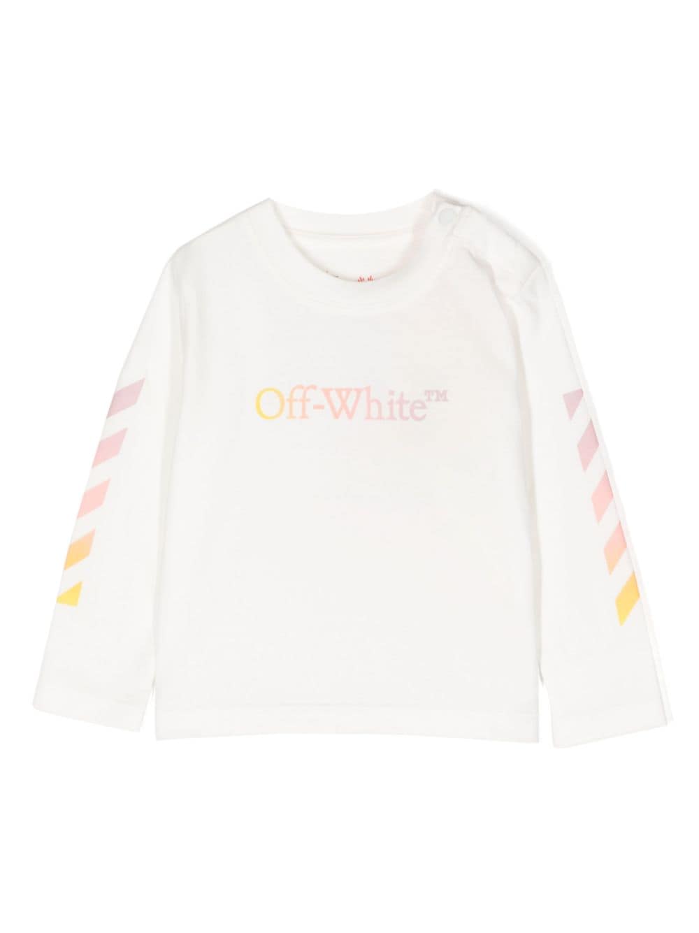 Off-White Kids logo-print cotton T-shirt von Off-White Kids