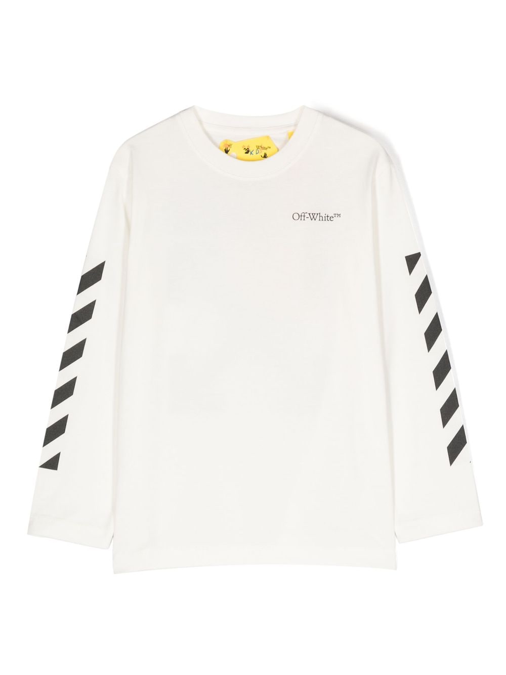 Off-White Kids logo-print cotton sweatshirt von Off-White Kids