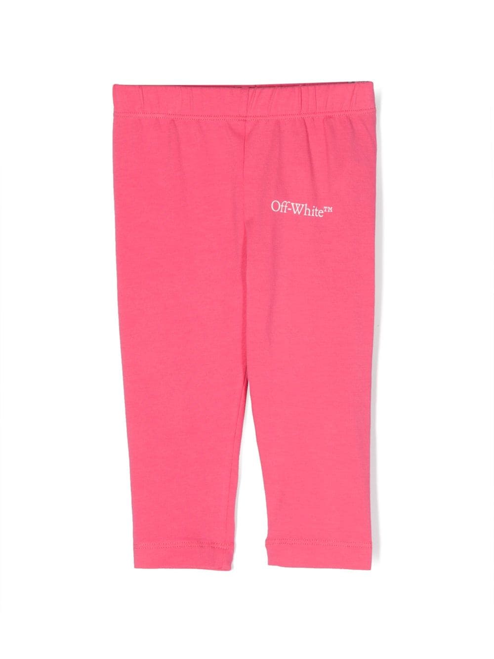 Off-White Kids logo-print elasticated-waist leggings - Pink von Off-White Kids