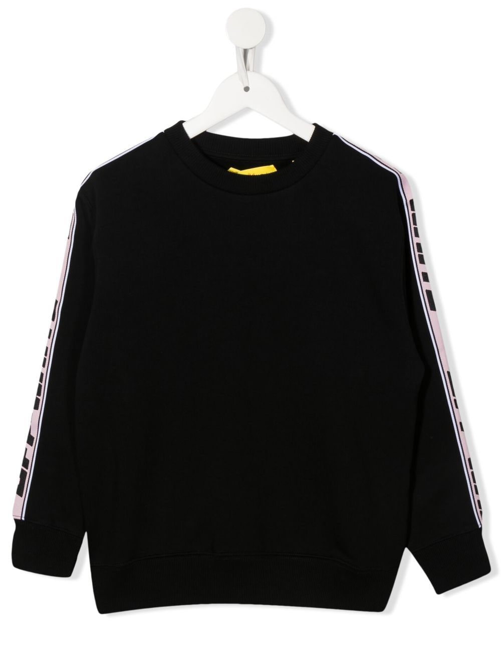 Off-White Kids logo-print long-sleeve sweatshirt - Black von Off-White Kids