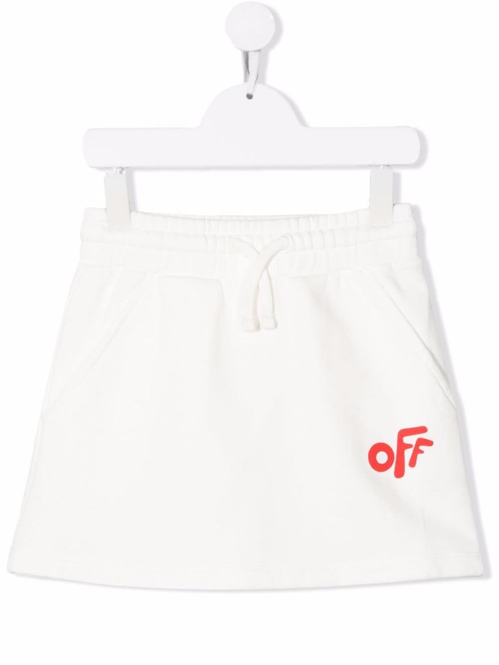 Off-White Kids logo-print track skirt von Off-White Kids