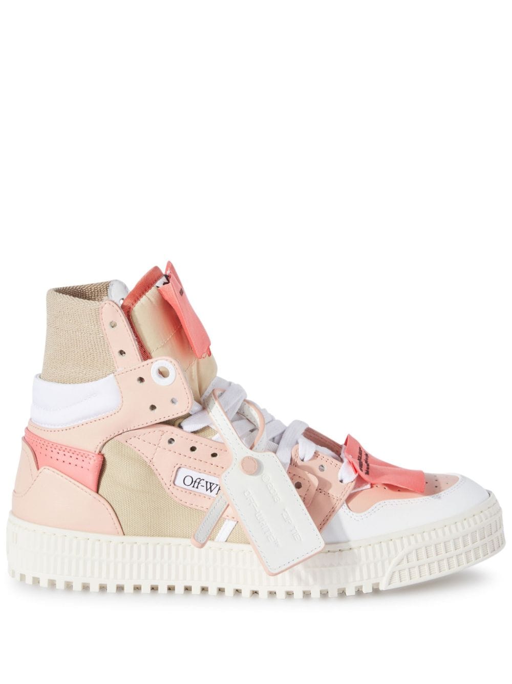 Off-White 3.0 Off Court hi-top leather sneakers - Pink von Off-White