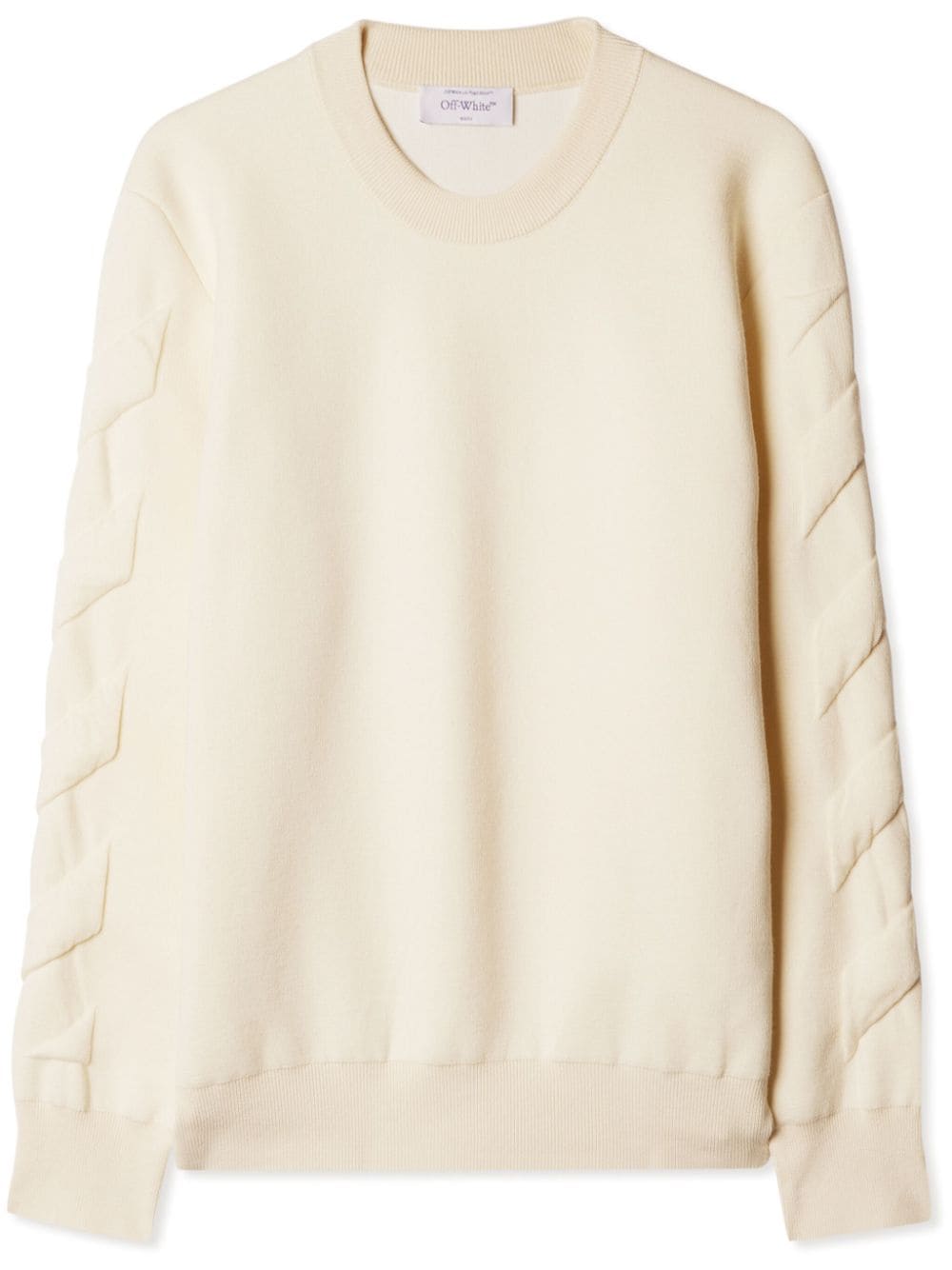 Off-White 3D Diag cotton jumper von Off-White