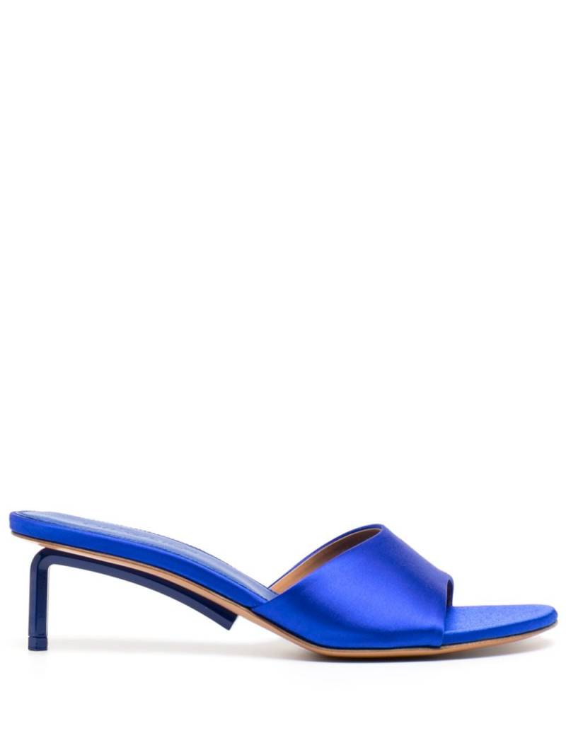 Off-White Allen silk-satin sandals - Blue von Off-White
