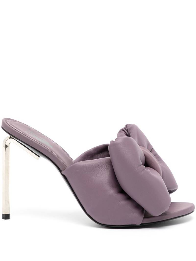 Off-White Allen stiletto sandals - Purple von Off-White