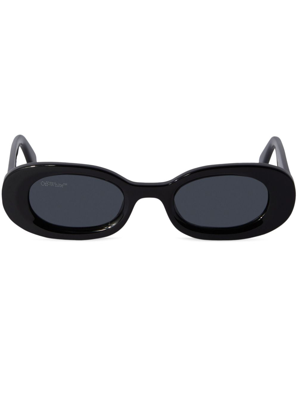 Off-White Amalfi oval-frame sunglasses - Black von Off-White