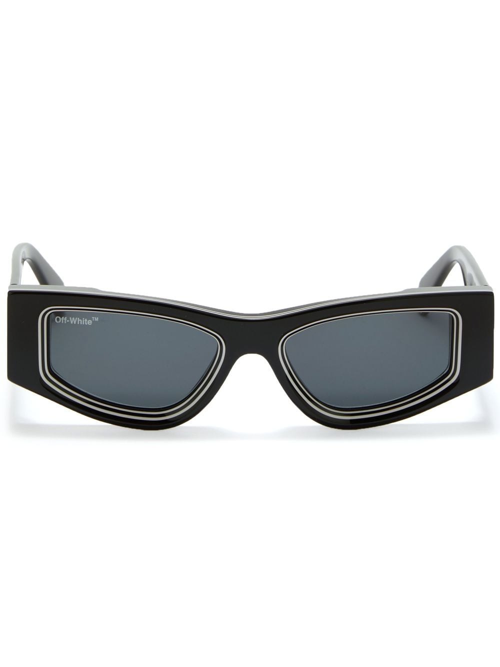 Off-White Andy square-frame sunglasses - Grey von Off-White