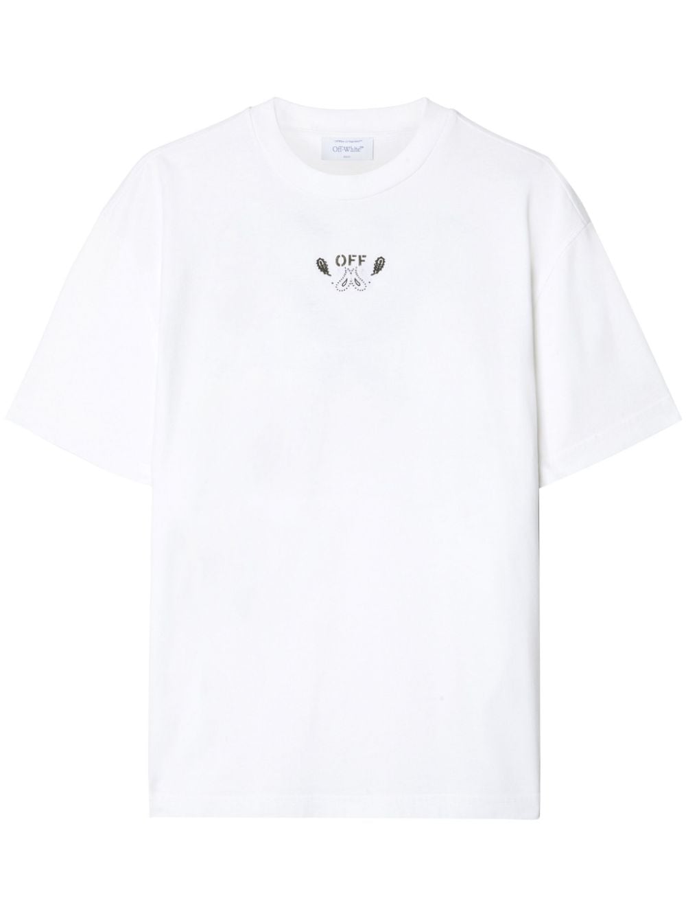 Off-White Arrow-embroidered cotton T-shirt von Off-White