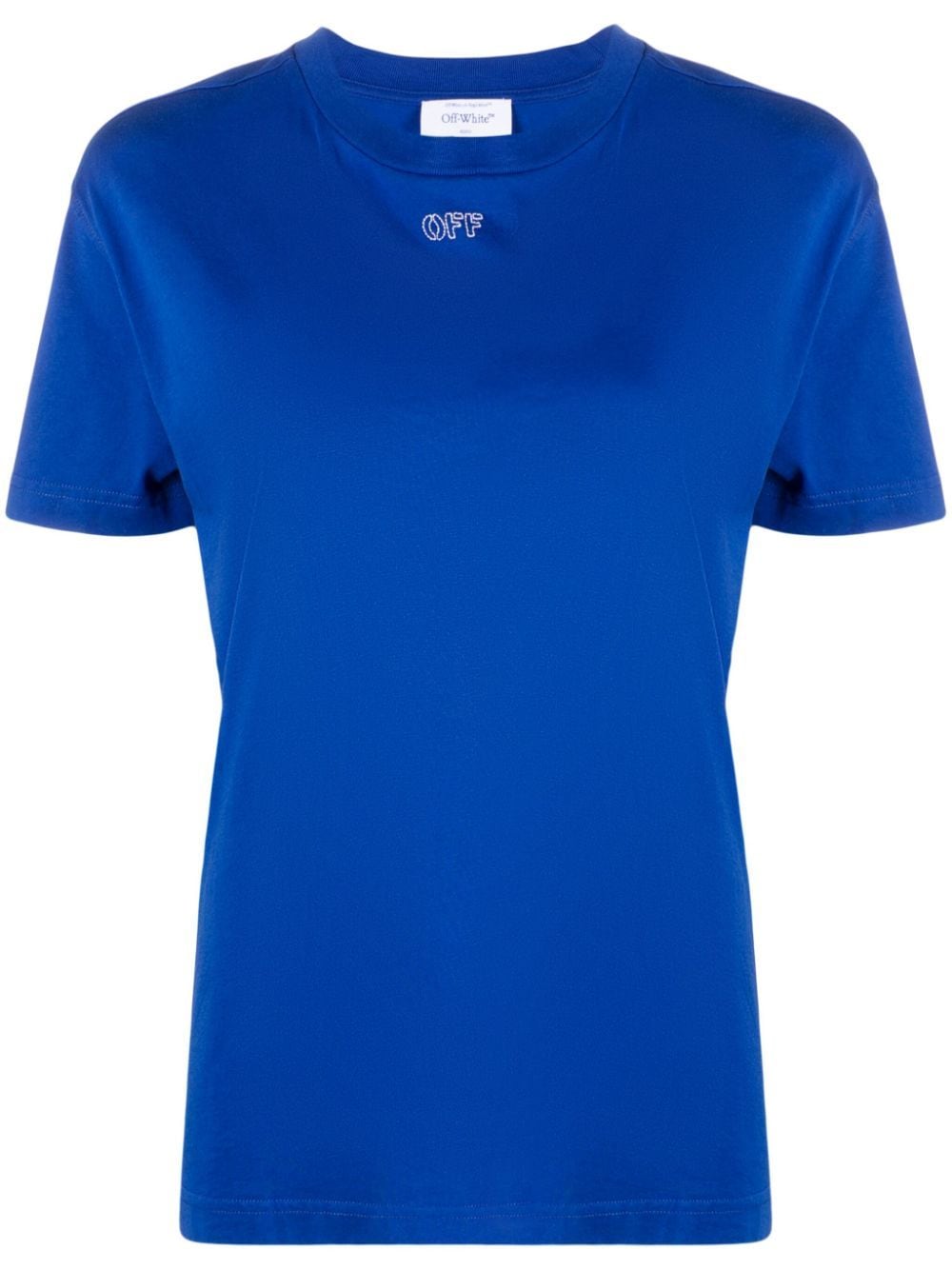 Off-White Arrows-print cotton T-shirt - Blue von Off-White