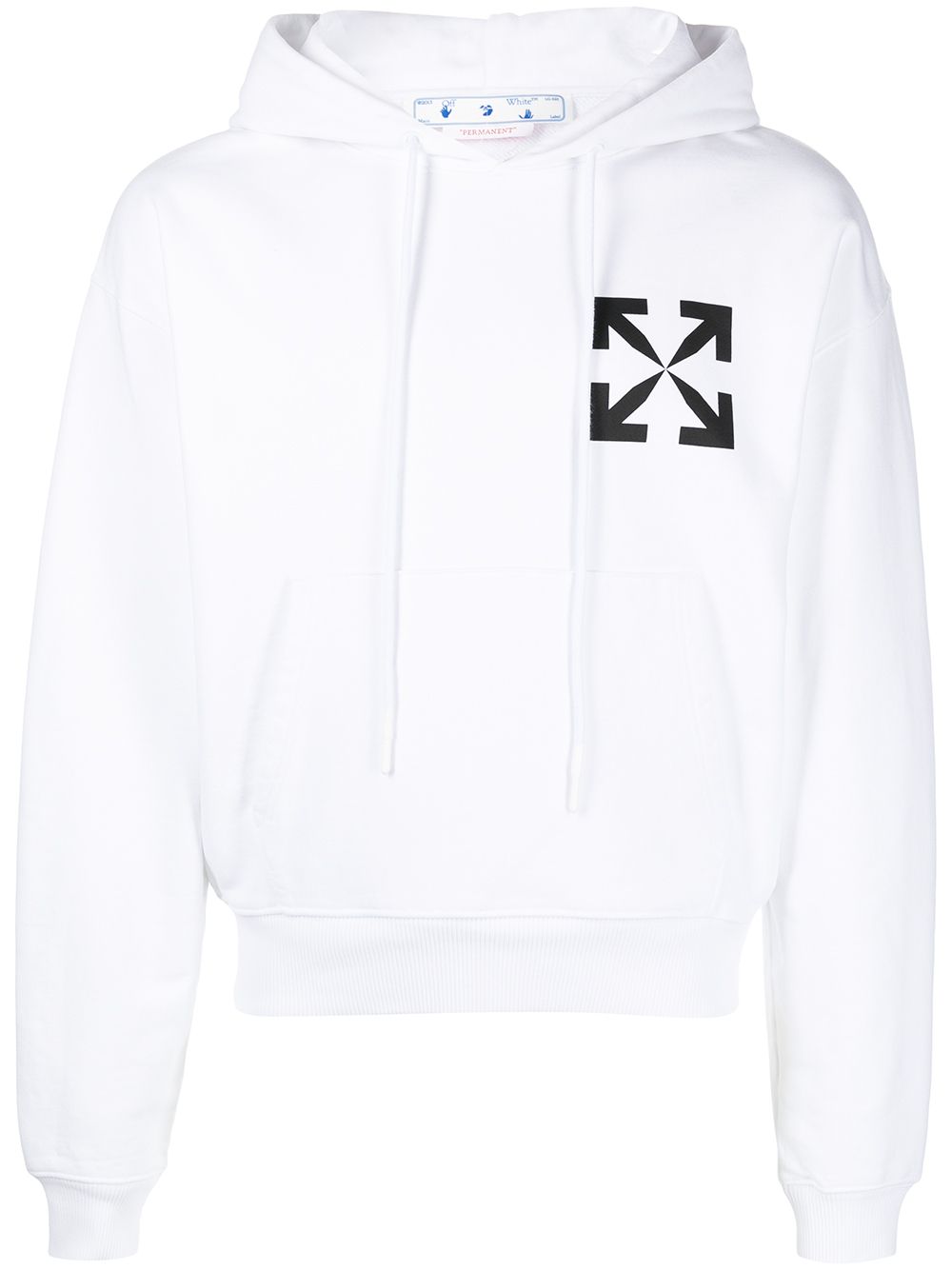 Off-White Arrows-print cotton hoodie von Off-White