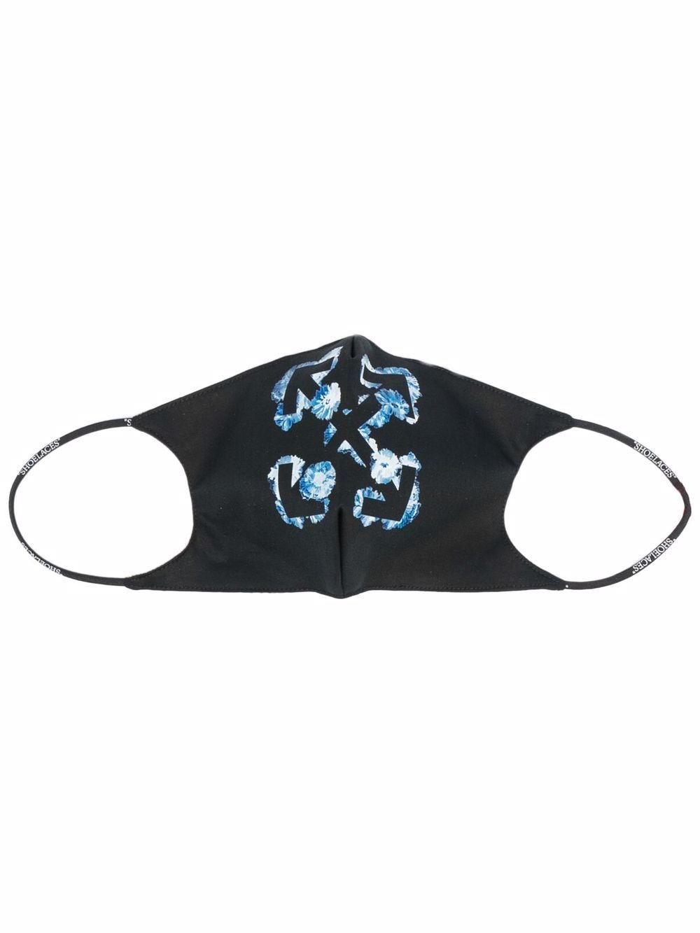 Off-White Arrows-print face mask - Black von Off-White