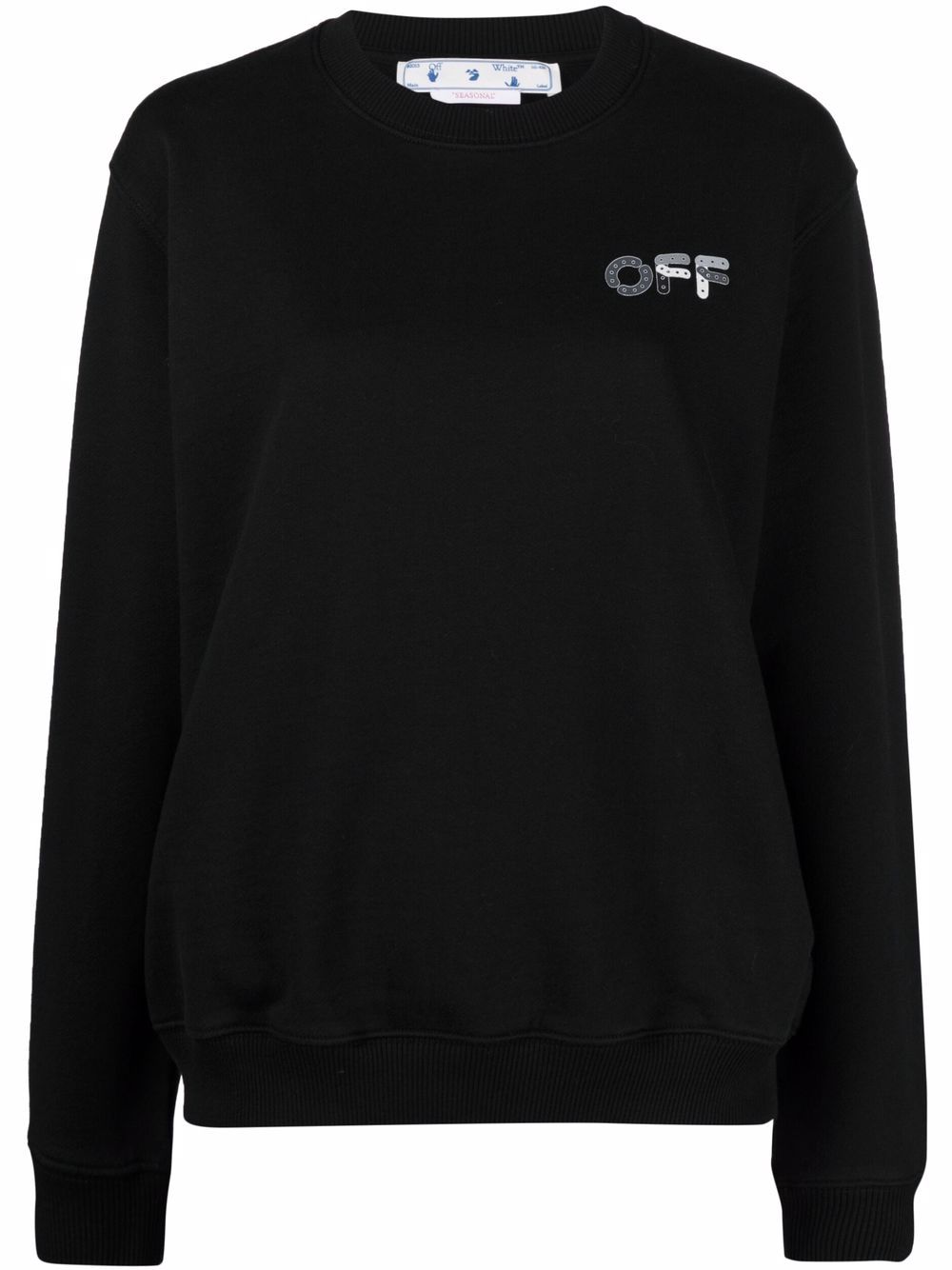 Off-White Arrows-print logo sweatshirt - Black von Off-White
