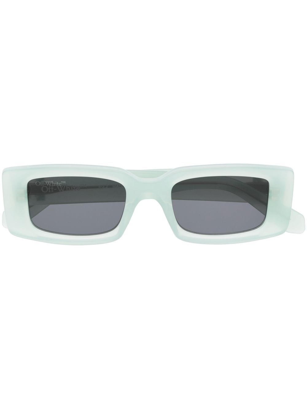 Off-White Arthur rectangle-frame sunglasses - Blue von Off-White