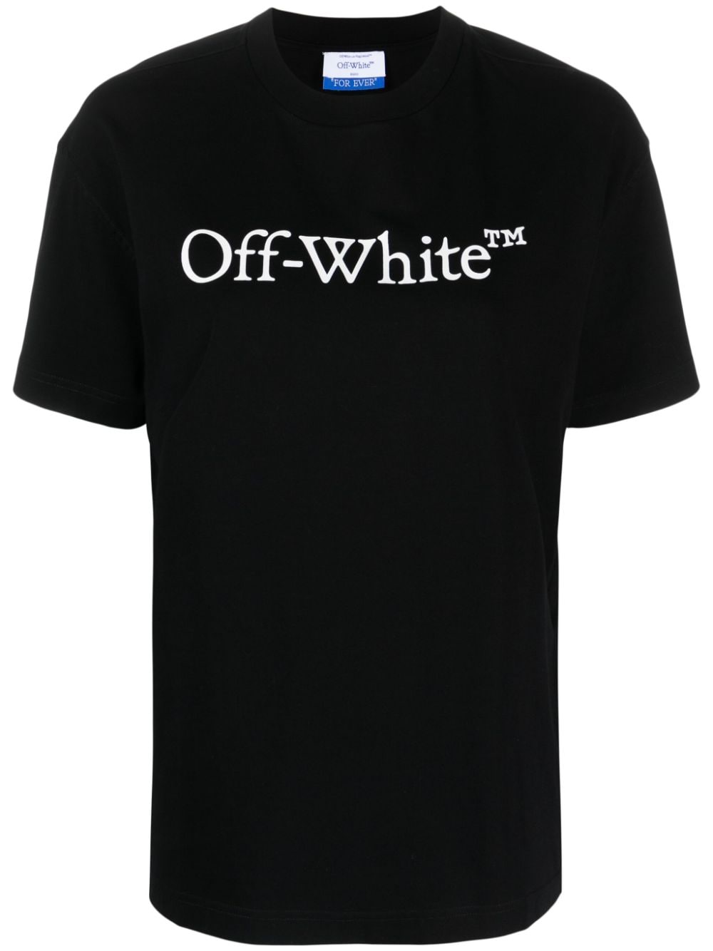 Off-White Bookish logo-print cotton T-shirt - Black von Off-White