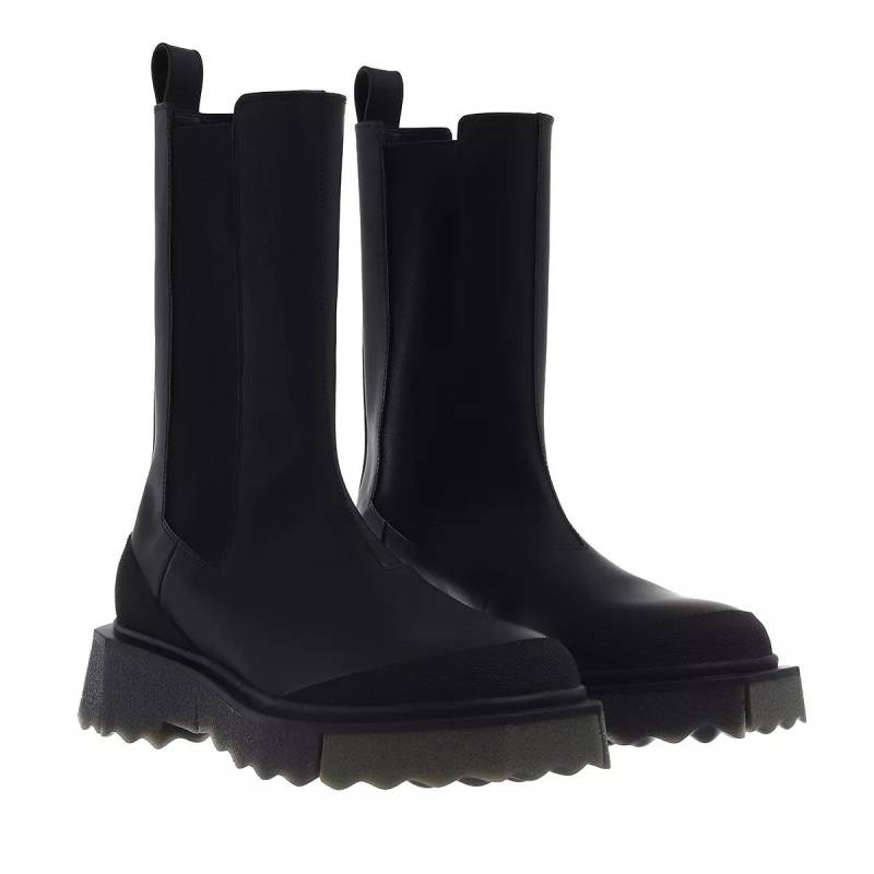 Off-White Boots & Stiefeletten - Calf Sponge Chelsea Boot - Gr. 36 (EU) - in Schwarz - für Damen von Off-White