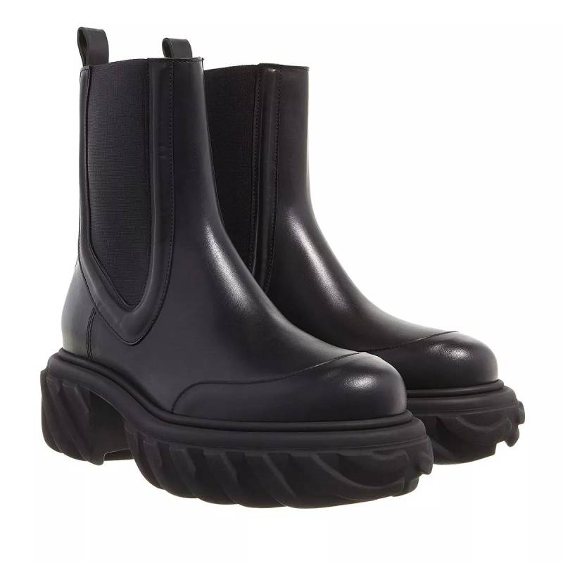 Off-White Boots & Stiefeletten - Tractor Motor Chelsea Boot - Gr. 37 (EU) - in Schwarz - für Damen von Off-White