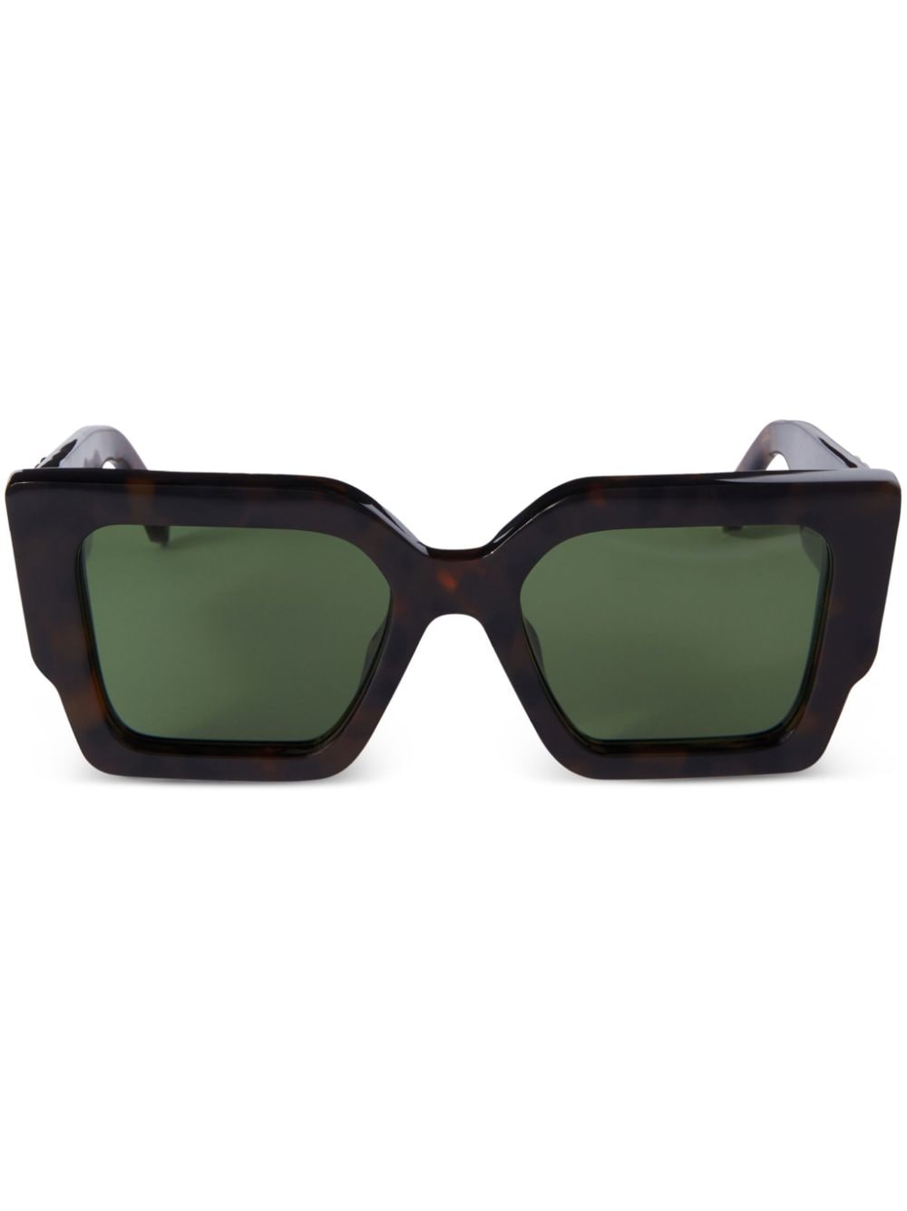 Off-White Catalina oversized sunglasses - Brown von Off-White