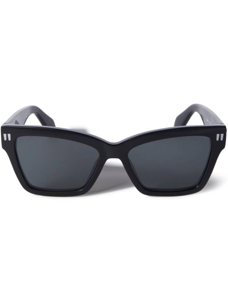 Off-White Cincinnati rectangle-frame sunglasses - Black von Off-White