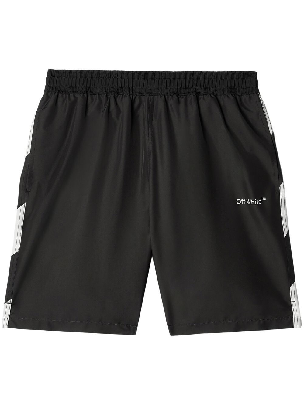 Off-White Diag Surfer Swimshorts - Black von Off-White