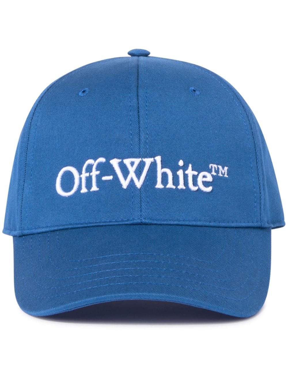 Off-White Drill logo-embroidered baseball cap - Blue von Off-White