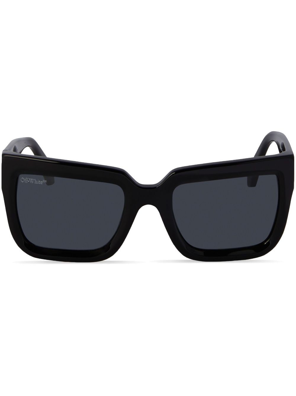 Off-White Firenze oversized square-frame sunglasses - Black von Off-White