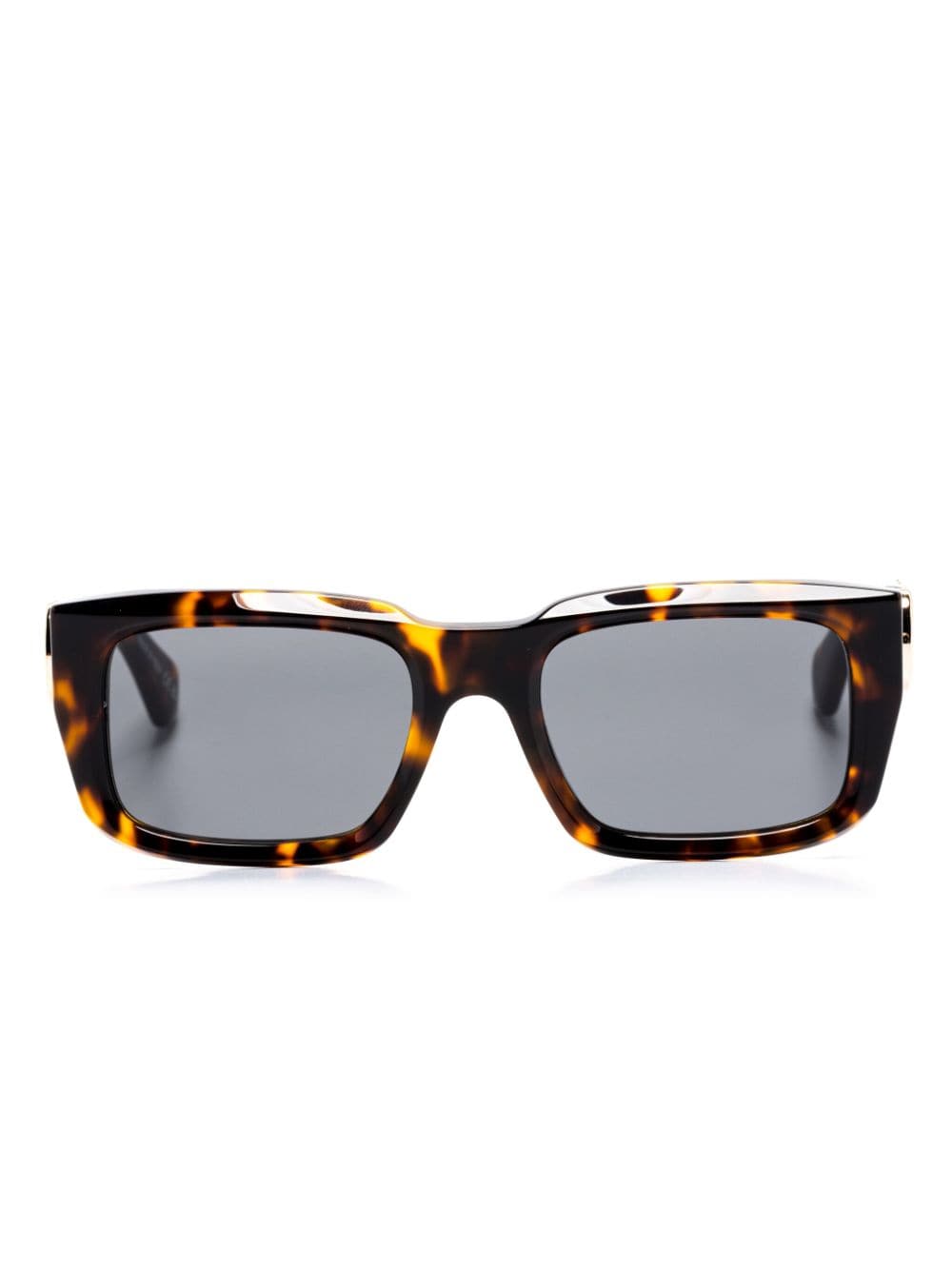 Off-White Hays square-frame sunglasses - Brown von Off-White