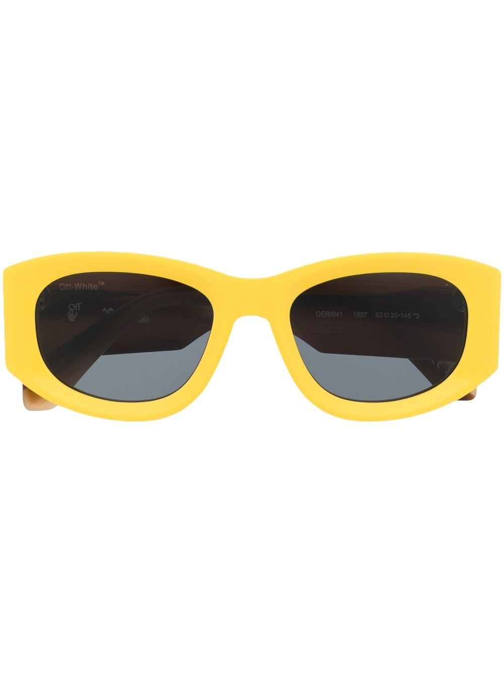 Off-White Joan square-frame sunglasses - Yellow von Off-White