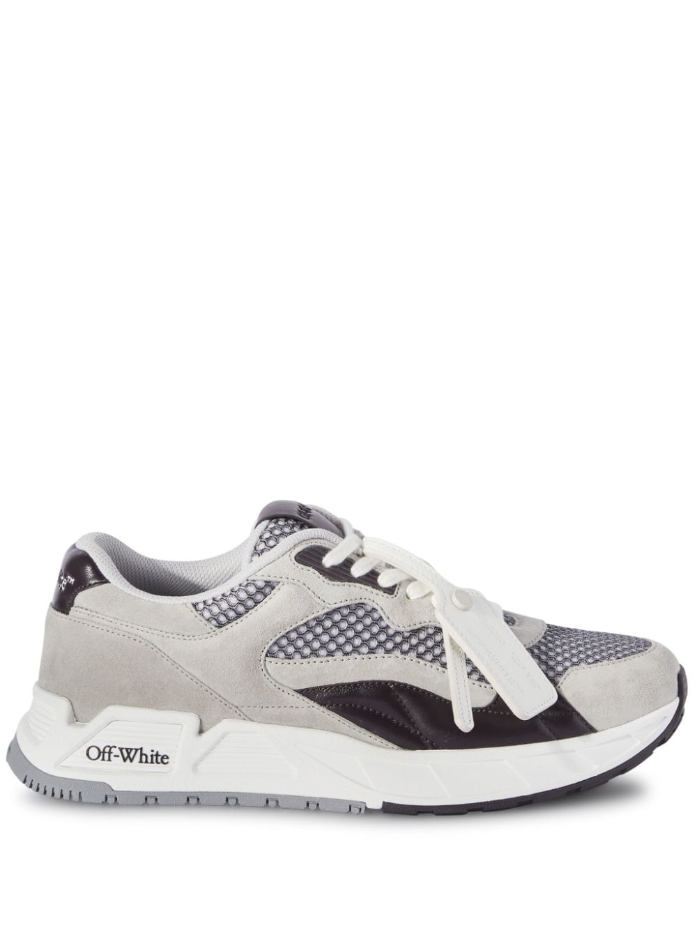 Off-White Kick Off panelled sneakers - Grey von Off-White