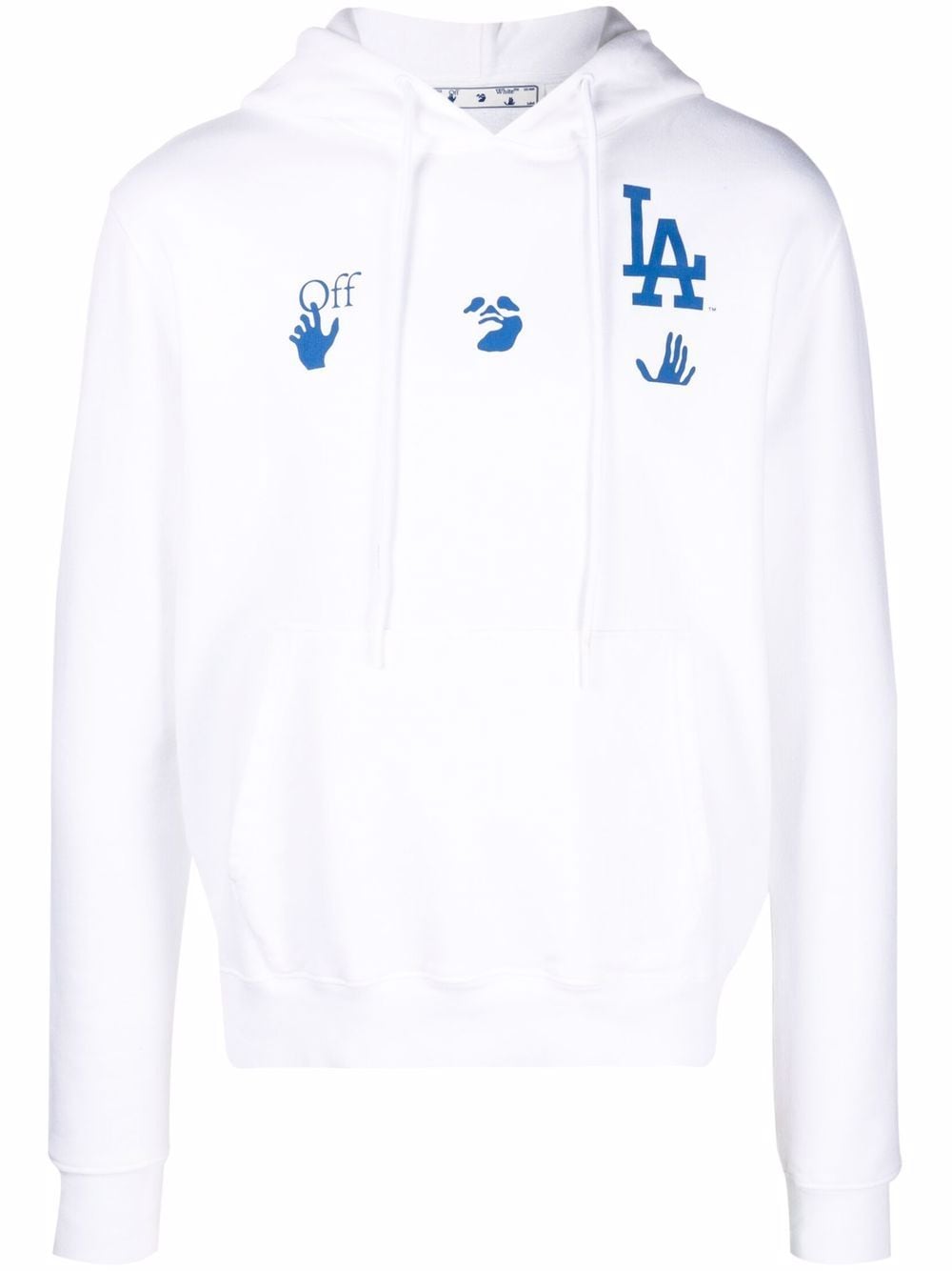 Off-White LA Dodgers logo-print hoodie von Off-White