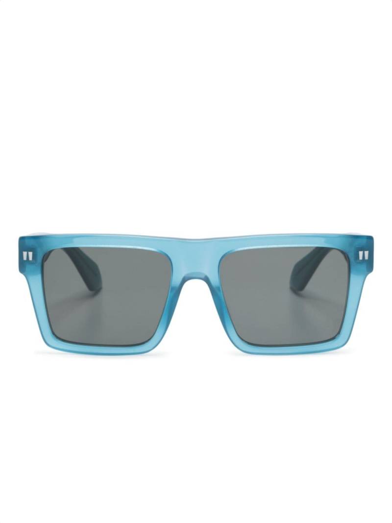 Off-White Lawton square-frame sunglasses - Blue von Off-White