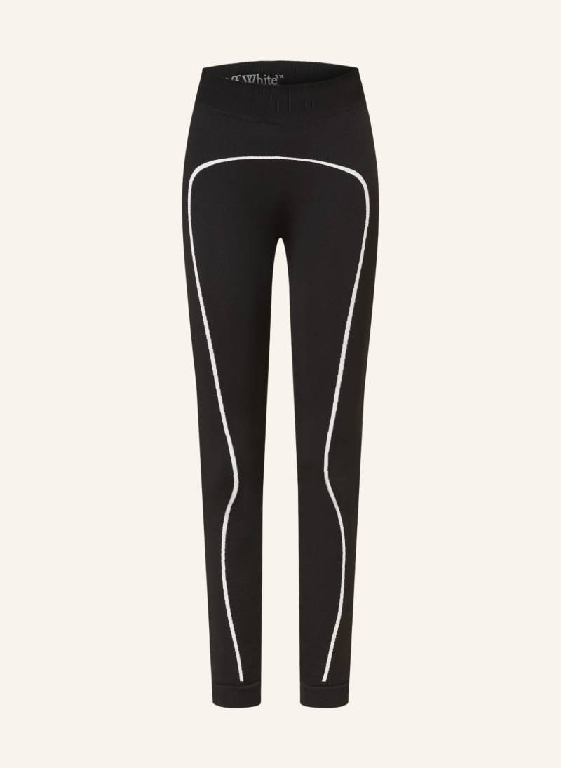 Off-White Leggings schwarz von Off-White