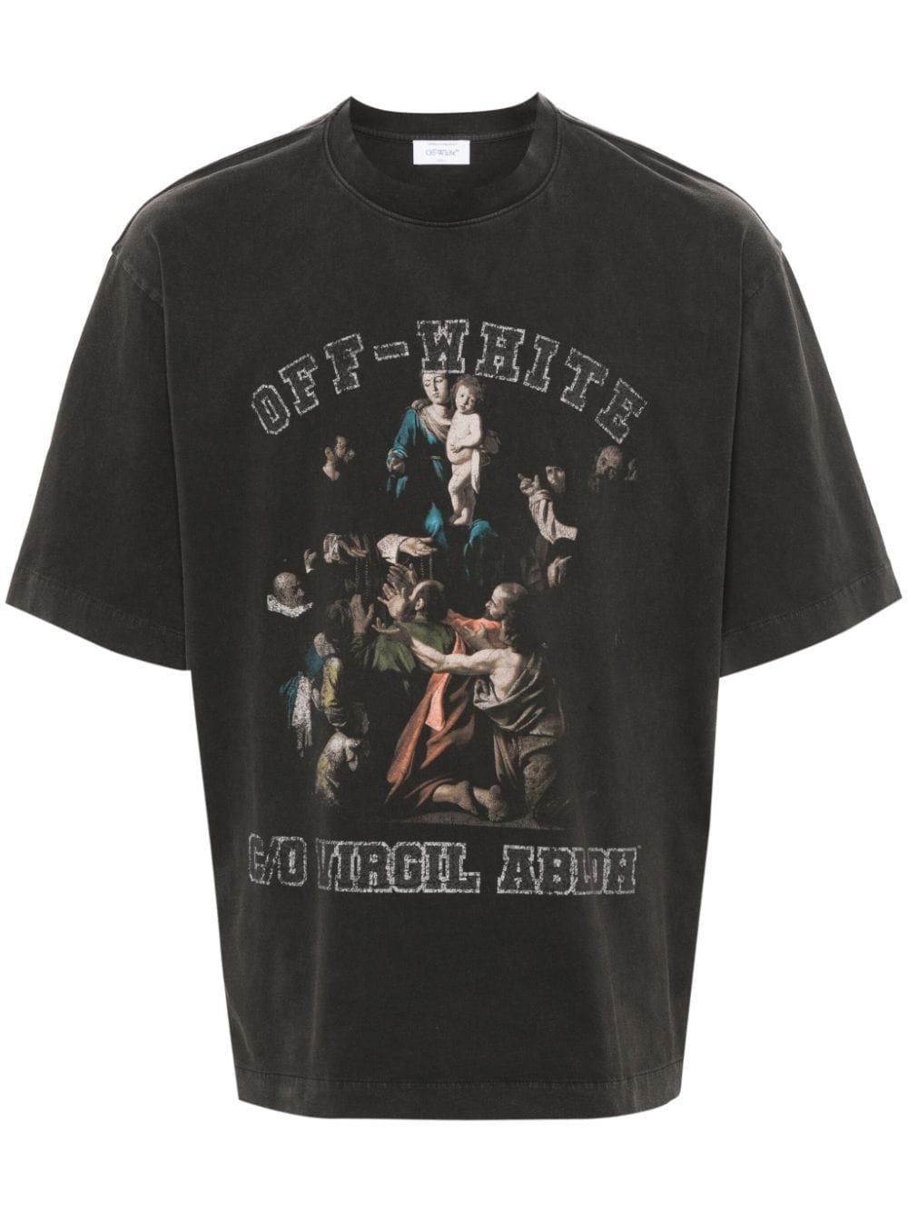 Off-White Mary Skate cotton T-shirt - Black von Off-White