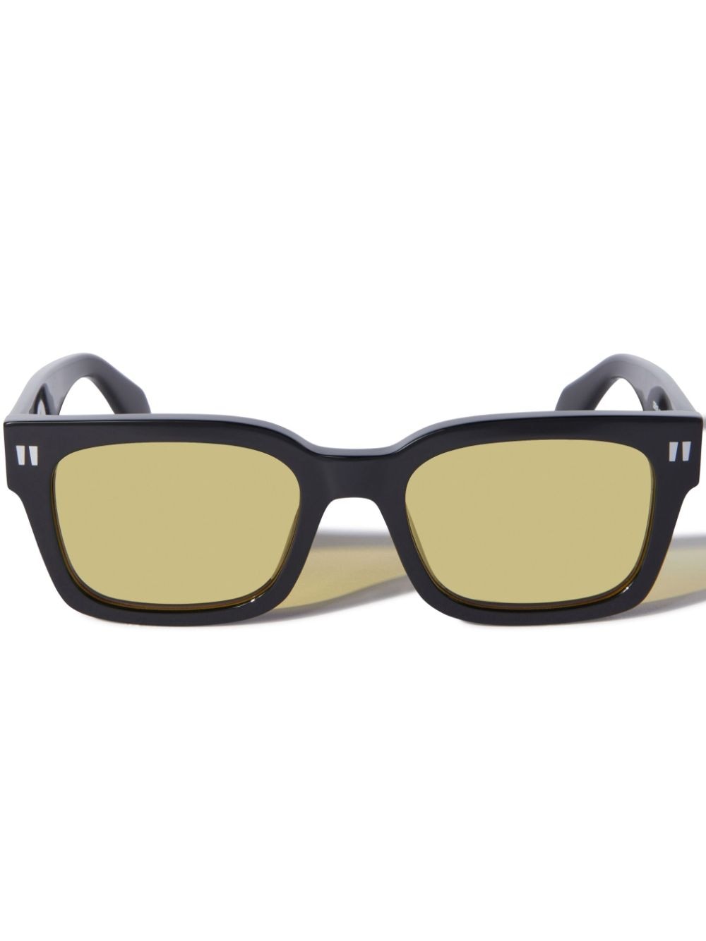 Off-White Midland square-frame sunglasses - Black von Off-White