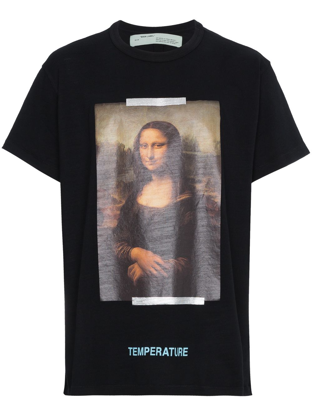 Off-White Mona Lisa T Shirt - Black von Off-White