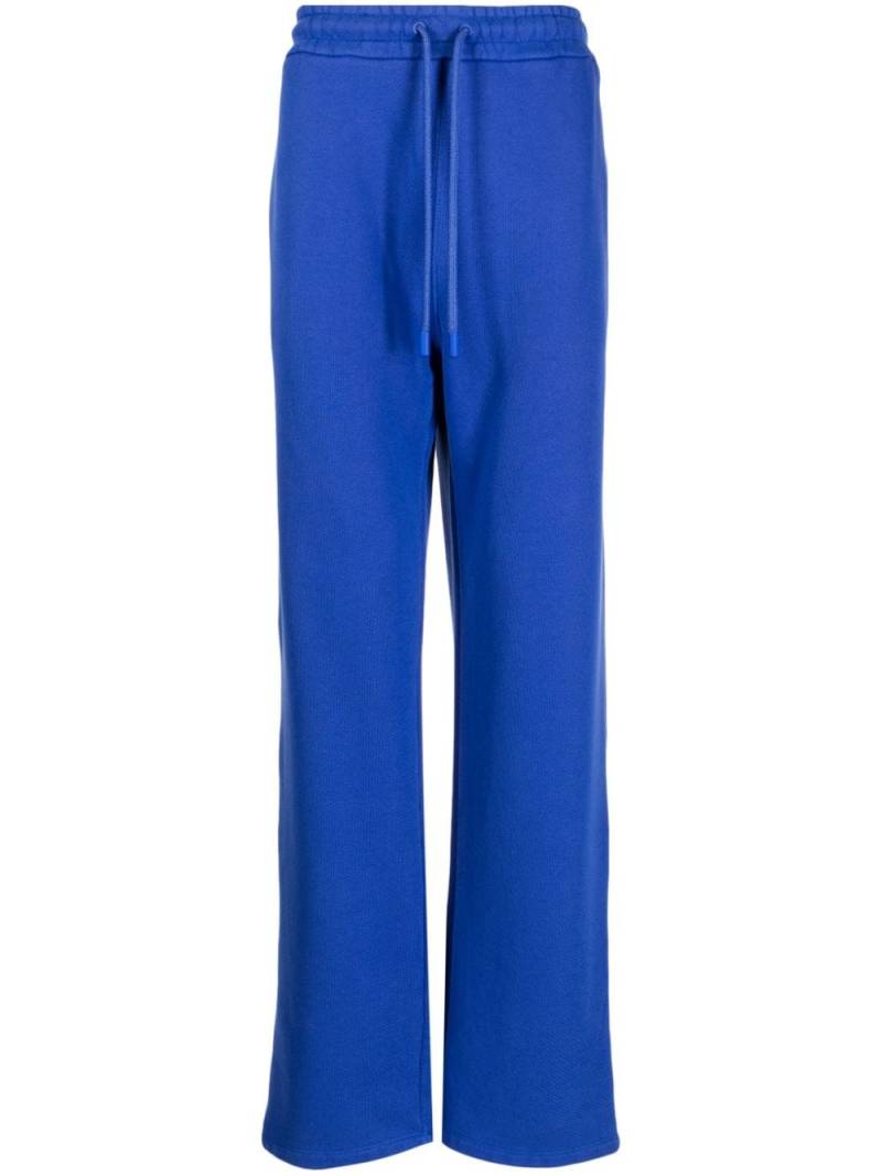 Off-White Moon Tab cotton track pants - Blue von Off-White