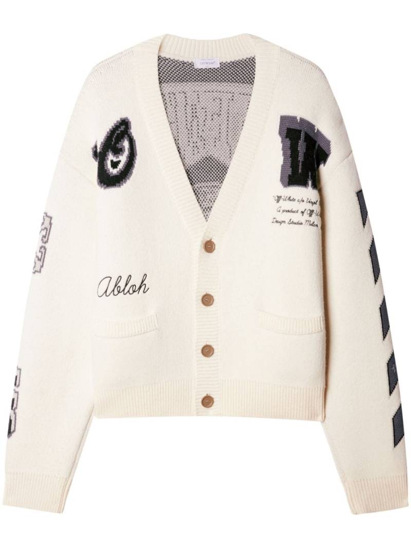 Off-White Moon Vars wool cardigan von Off-White