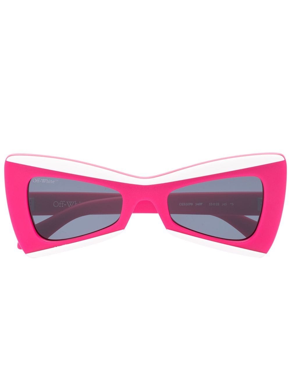 Off-White Nashville cat-eye sunglasses - Pink von Off-White