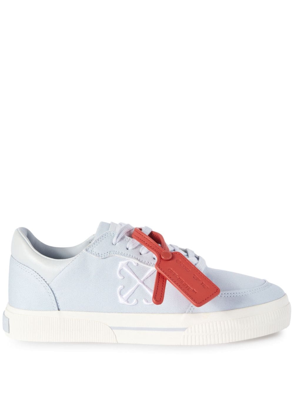 Off-White New Low Vulcanized canvas sneakers - Blue von Off-White
