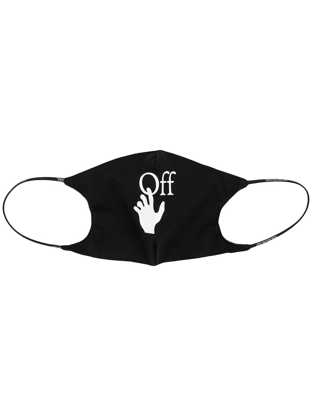 Off-White Hand logo face mask - Black von Off-White
