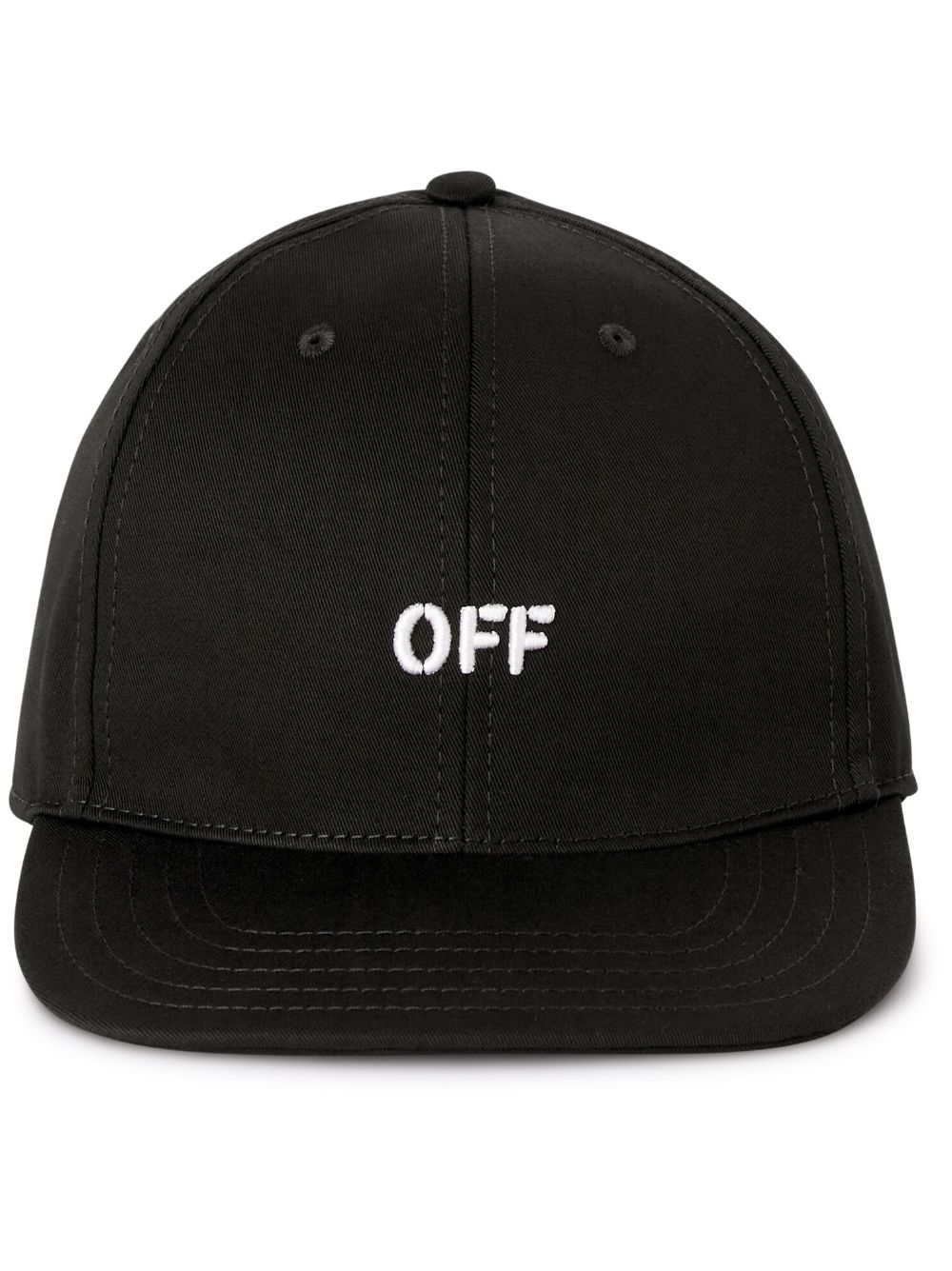 Off-White Off Stamp Drill baseball cap - Black von Off-White